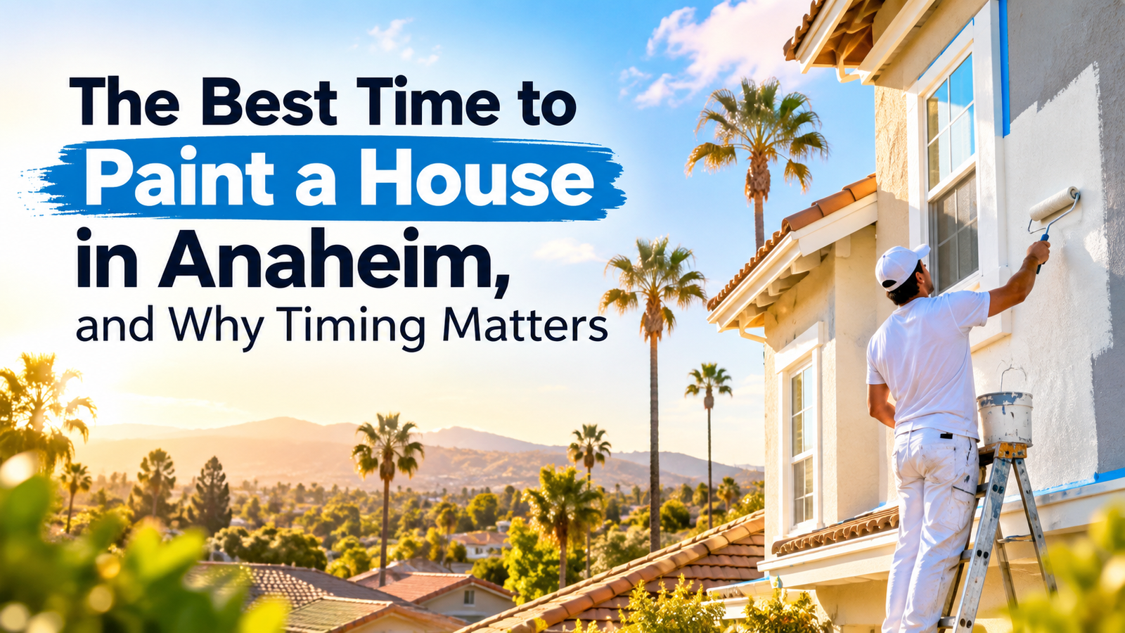 The Best Time to Paint a House in Anaheim, and Why Timing Matters